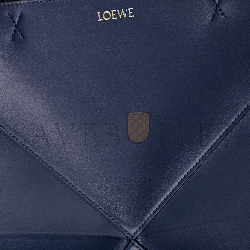 LOEWE MEDIUM PUZZLE FOLD TOTE IN SHINY CALFSKIN A657G50X01 06 (31.5*25.5*14.5cm)